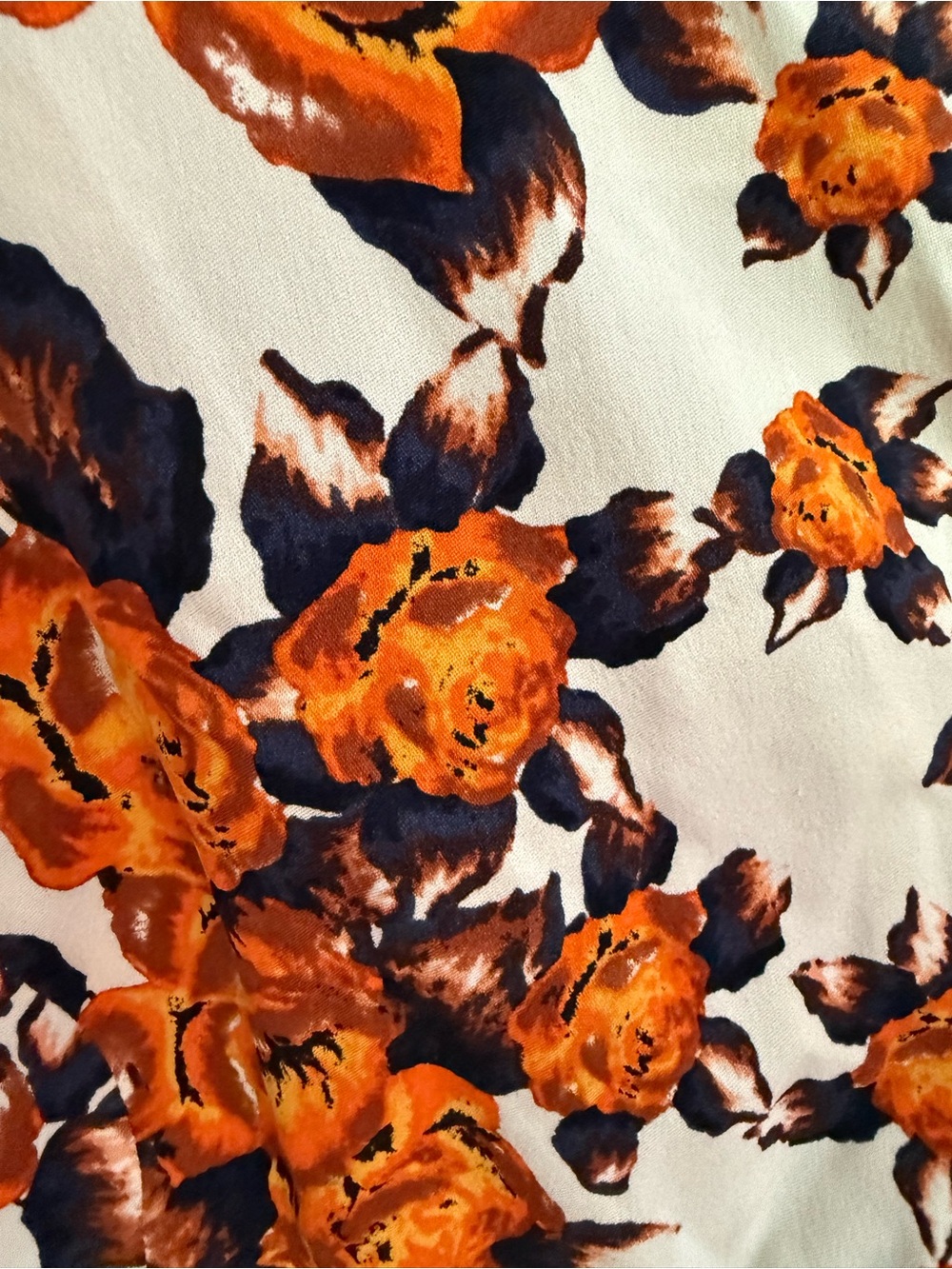 Suno Floral Tank Dress with Mid-riff Cutout - Picture 12 of 13